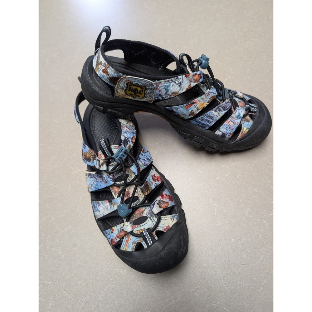 Keen Newport H2 Mens Sandals ACO COLLAGE Waterproof Shoe  M US 8 W US 10